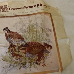 CM Crewel Picture Kit